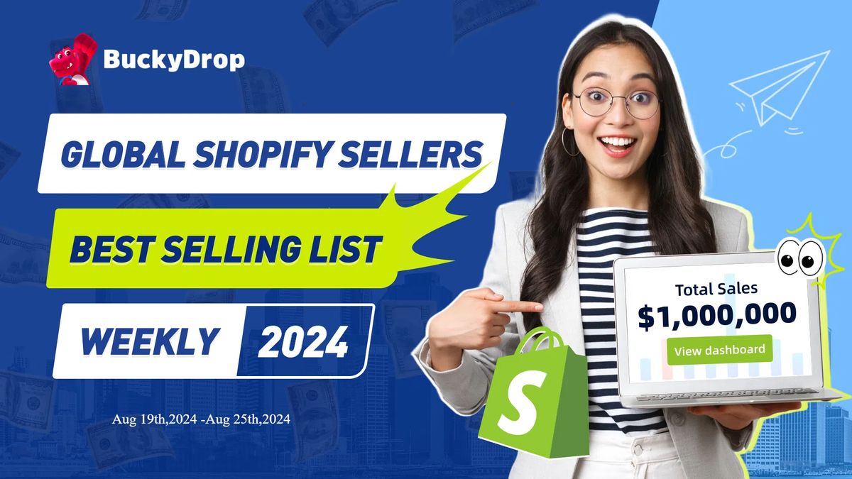 6 Top Best-Selling Products for Shopify Sellers Worldwide (Week 4 of August)