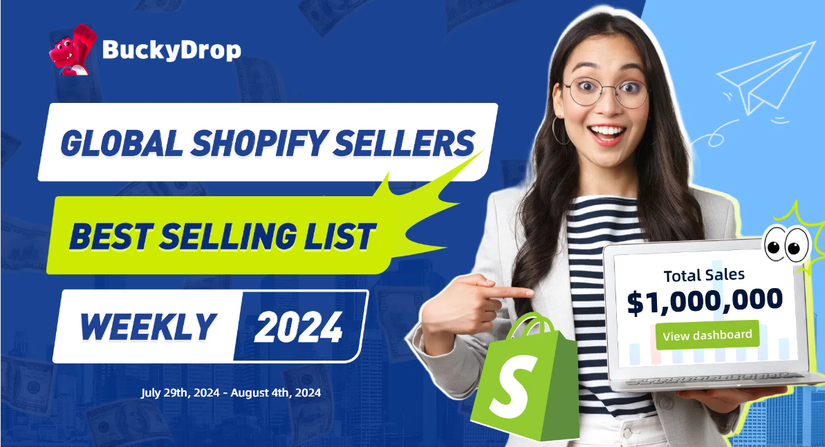 Global Shopify Sellers: Top 5 Best-Selling Products (1st Week of August)