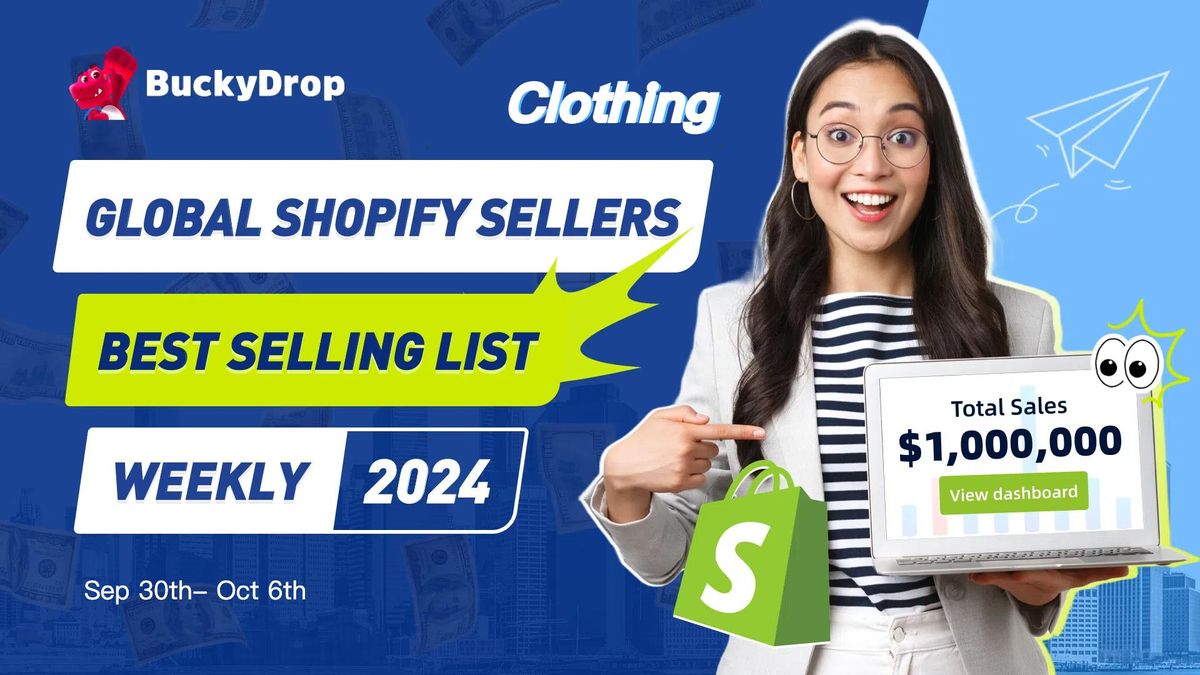 6 Top Best-Selling Products for Shopify Sellers Worldwide (The first week of October)