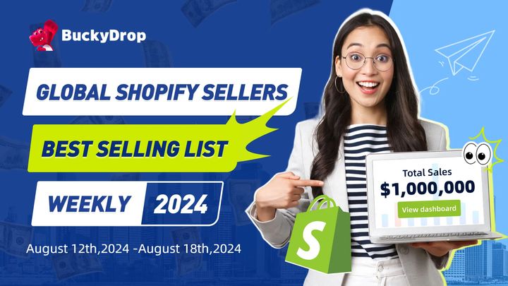 6 Top Best-Selling Products for Shopify Sellers Worldwide (Week 3 of August)