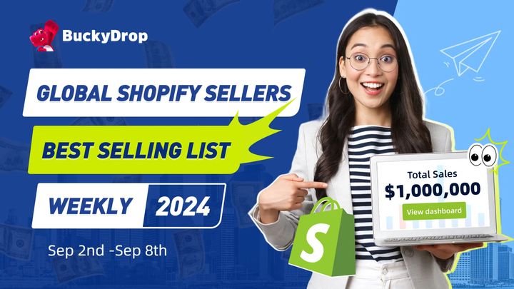 6 Top Best-Selling Products for Shopify Sellers Worldwide (Week 1 of September)