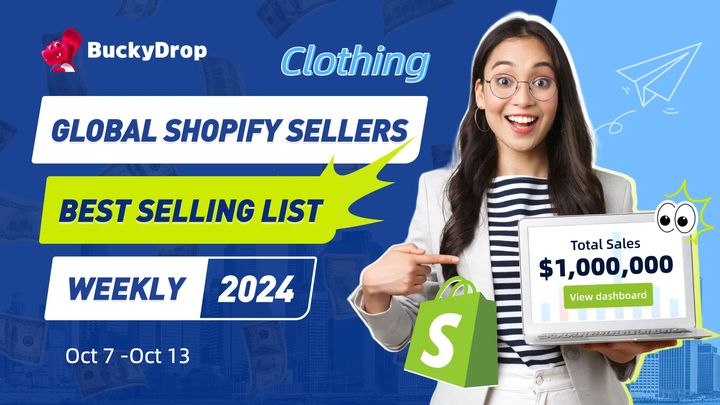 6 Top Best-Selling Products for Shopify Sellers Worldwide (Second Week of October)